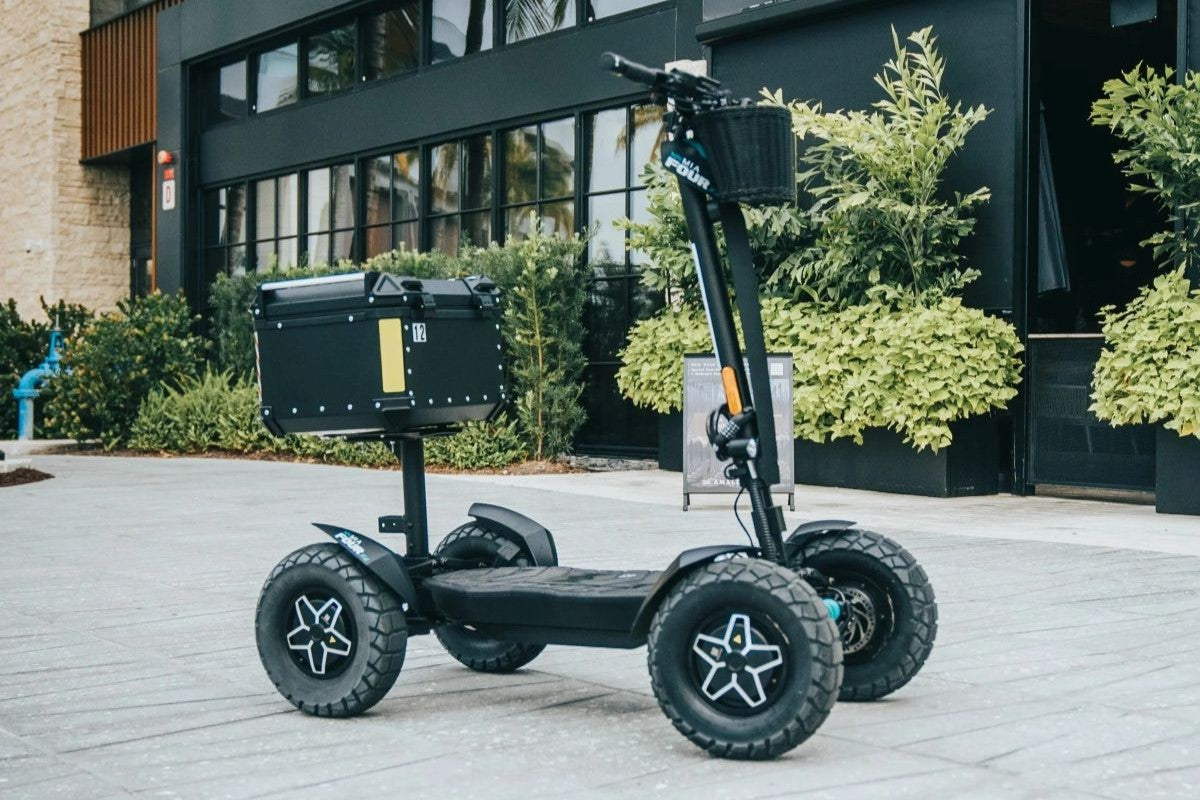 Miami Police Debut Electric Patrol ATV Scooters in Wynwood