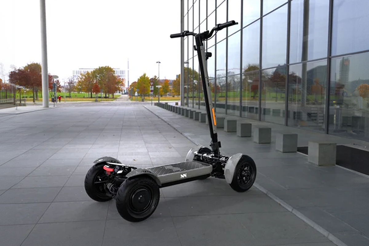 4 Wheel Electric Scooter