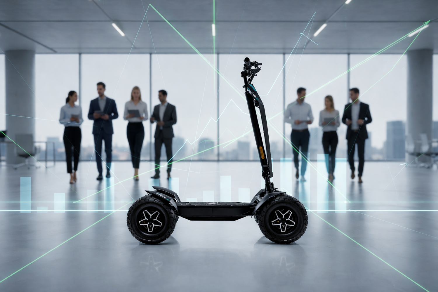 Electric mobility solutions for large venues by MIA Dynamics USA