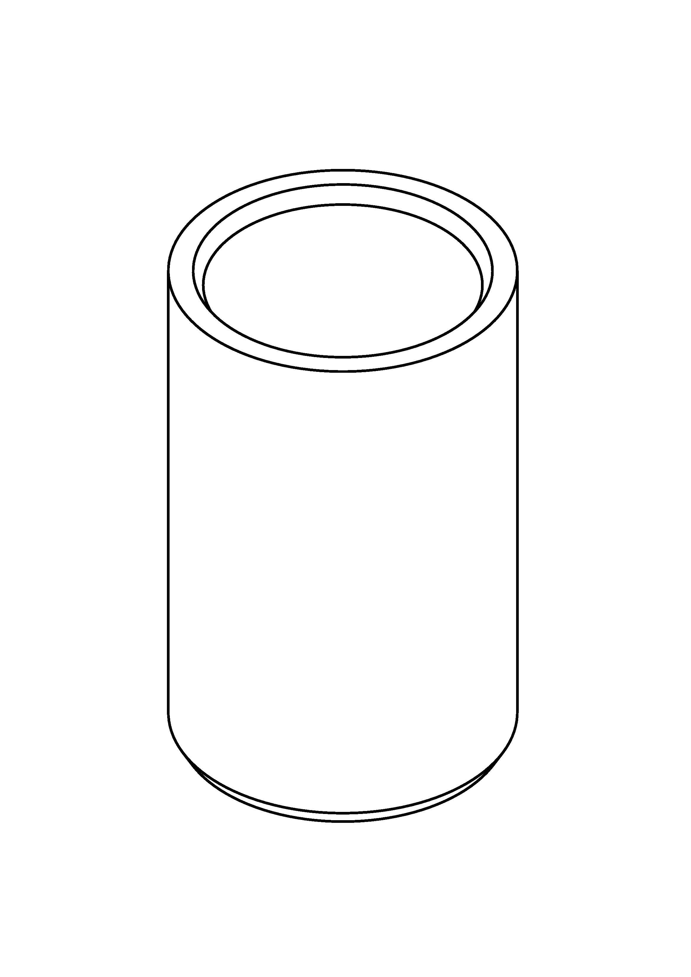 Plastic bearing JSM-0810-16