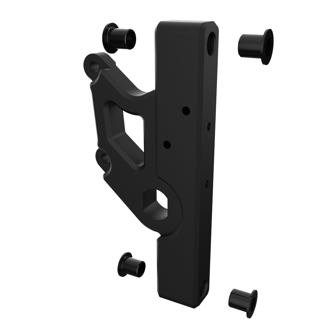 Assembled Rear arm - Left