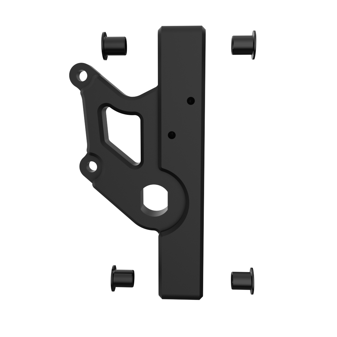 Assembled Rear arm - Left