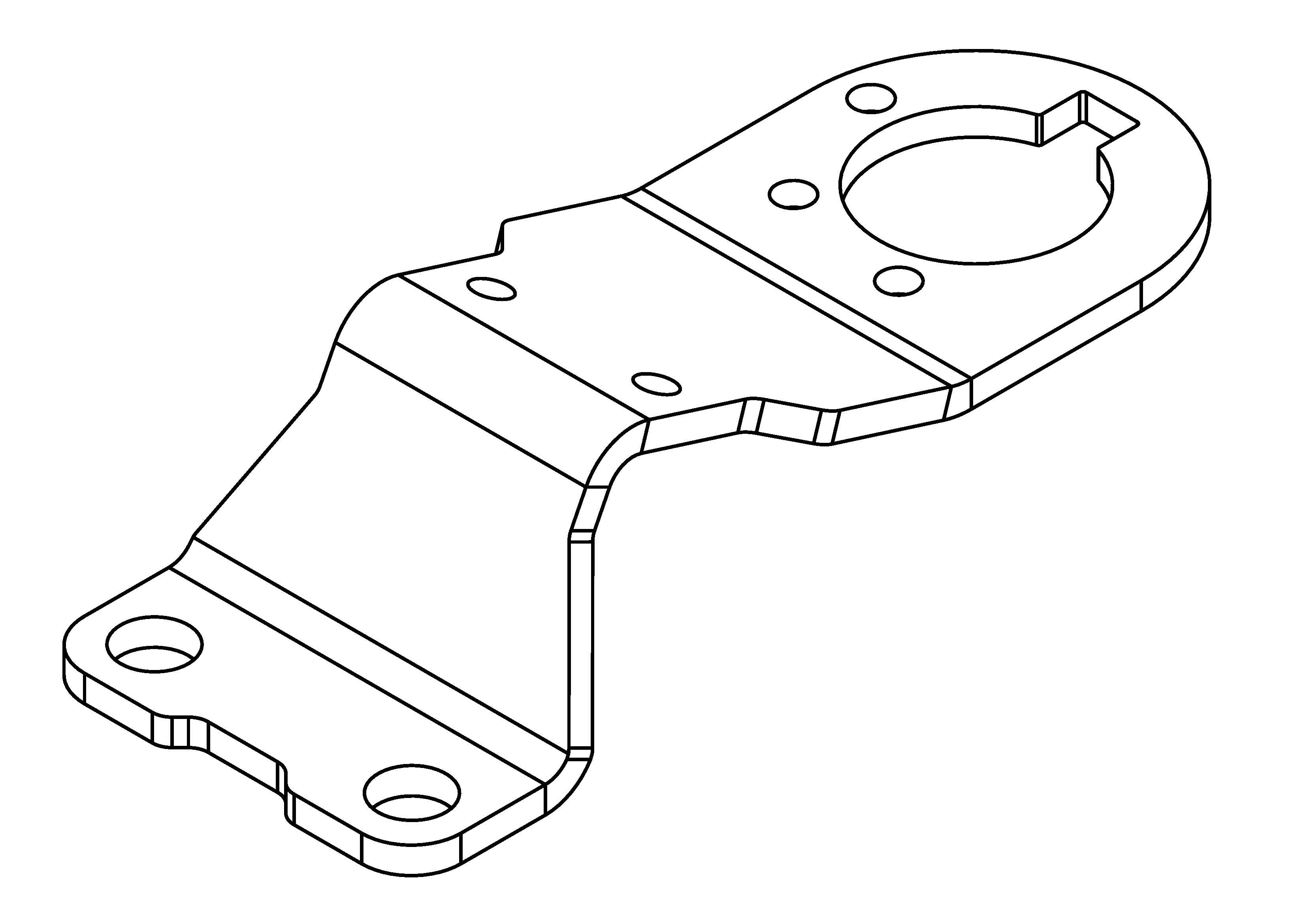 Steering plate