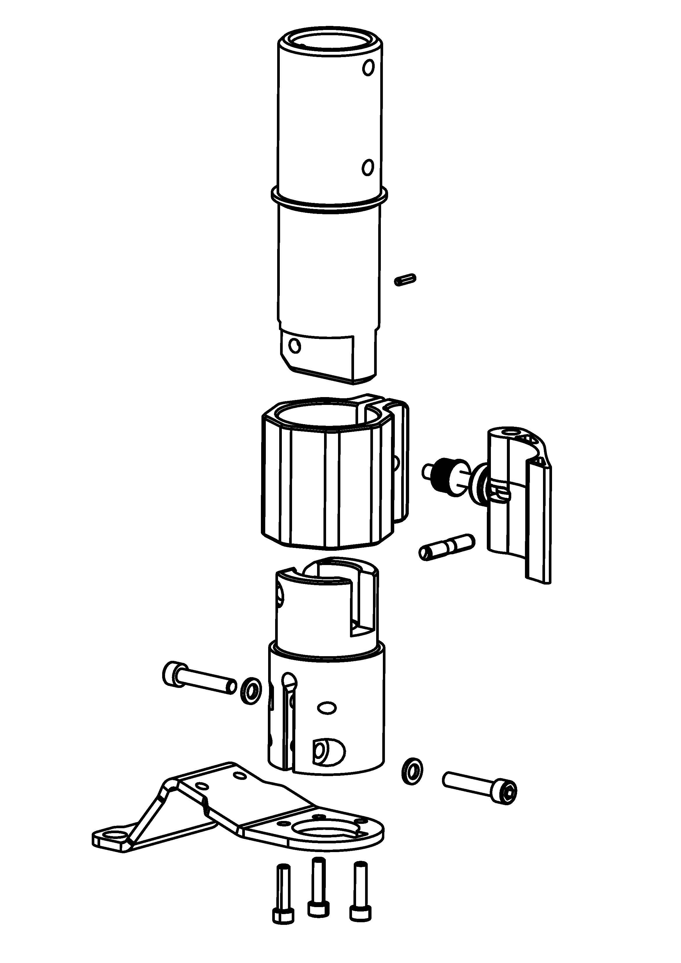 Assembled Folding Mechanism