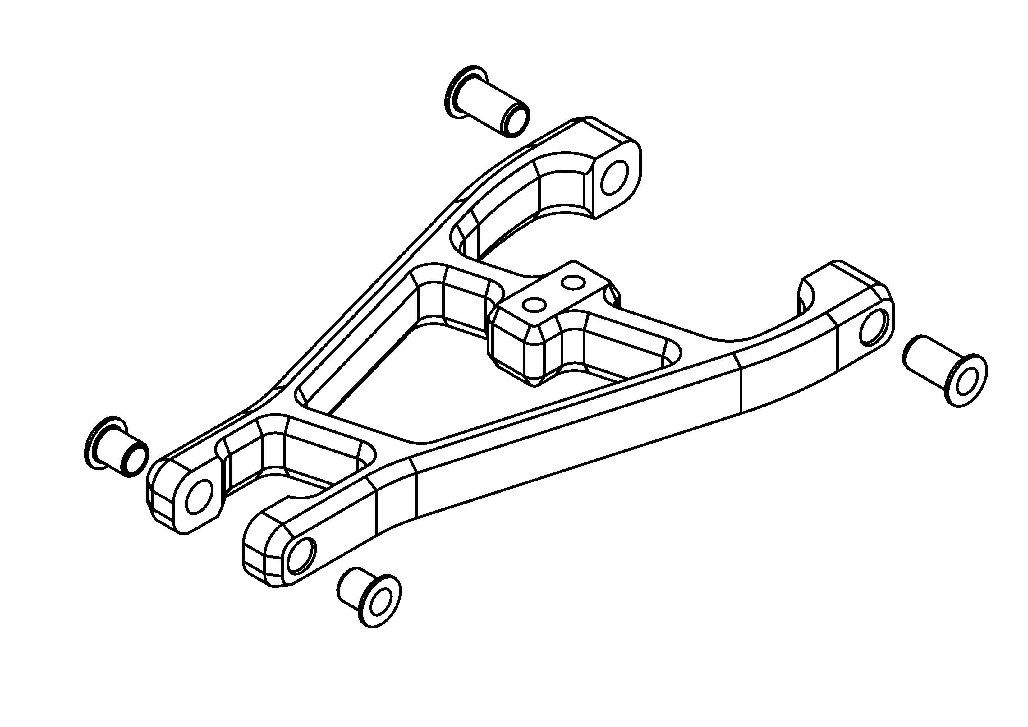 Assembled Top A arm