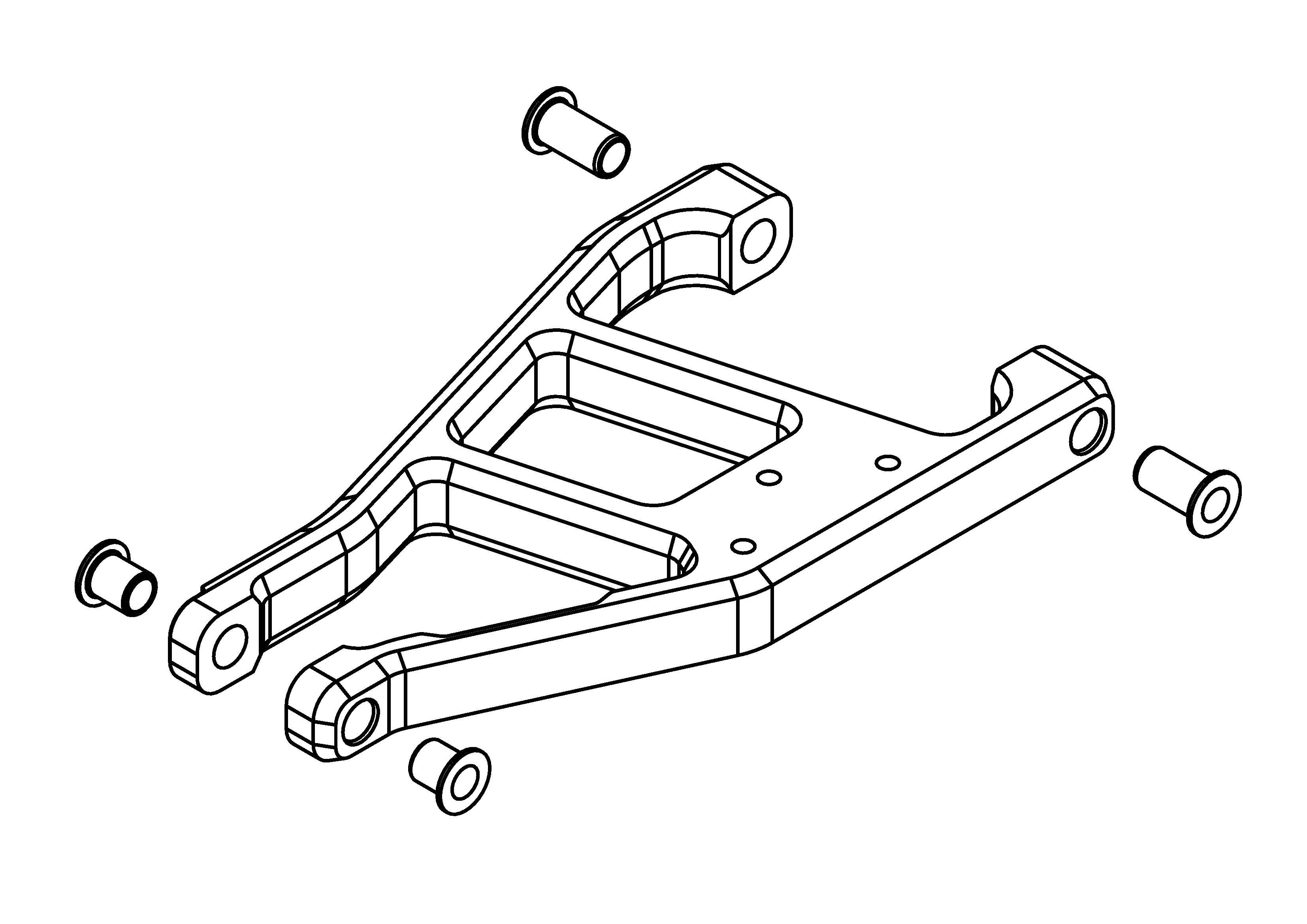 Assembled Bottom Arm